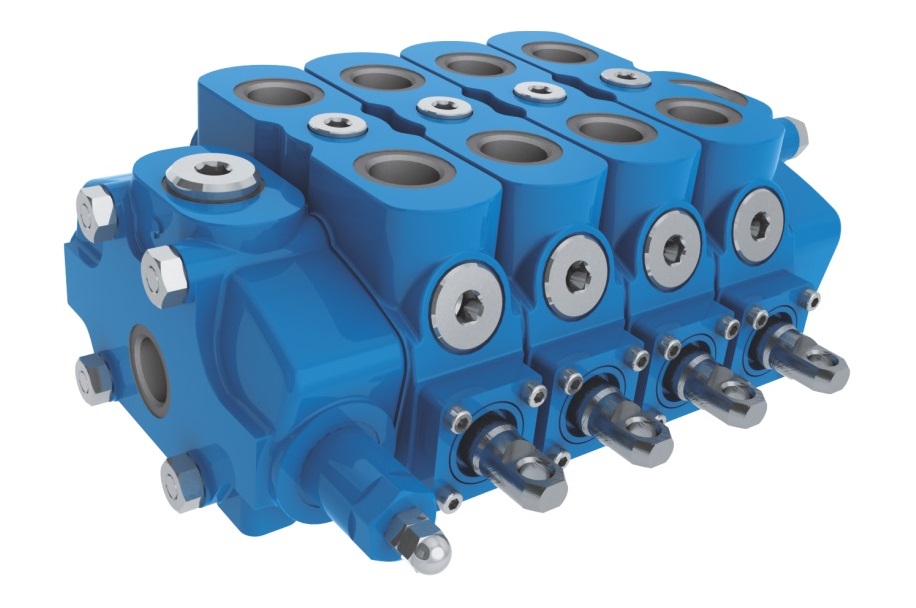Гидрораспределитель четырехсекционный PC-150 PSM-HYDRAULICS 4РС.150.004.000